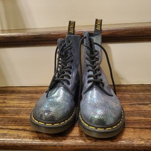 Dr. Martens 1460 Pascal Iridescent Boots Size 7 US